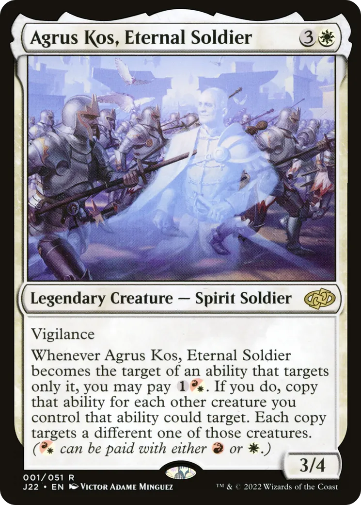 Agrus Kos, Eternal Soldier — Jumpstart 2022 — Magic: The Gathering