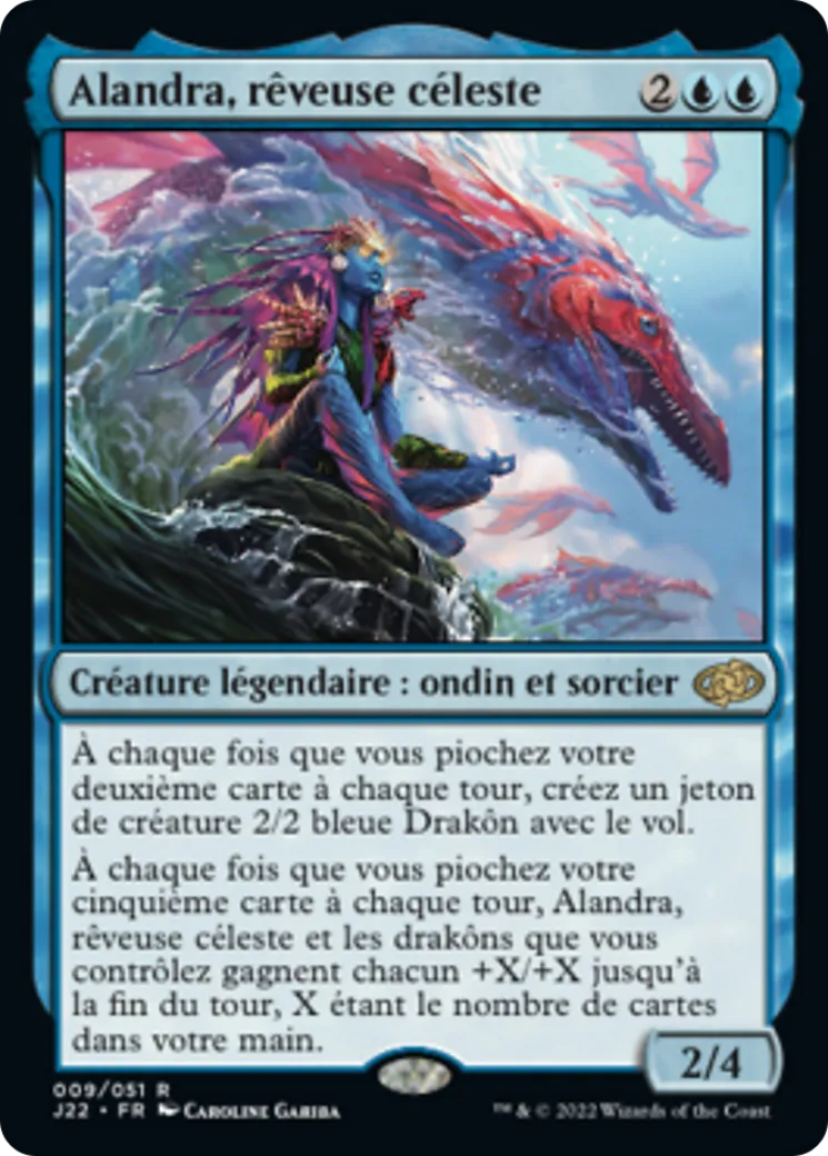 Alandra, rêveuse céleste — Jumpstart 2022 — Magic: The Gathering