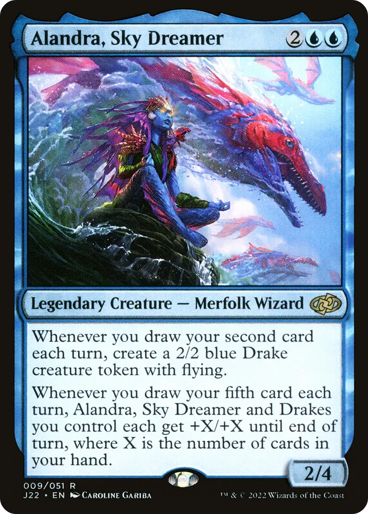 Alandra, Sky Dreamer — Jumpstart 2022 — Magic: The Gathering