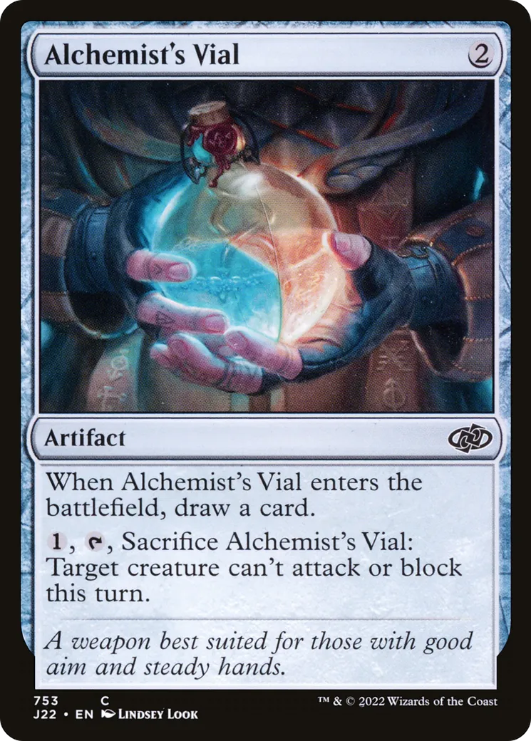 Alchemist's Vial — Jumpstart 2022 — Magic: The Gathering