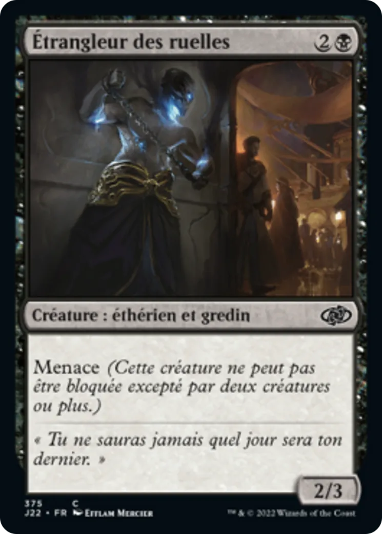 Étrangleur des ruelles — Jumpstart 2022 — Magic: The Gathering