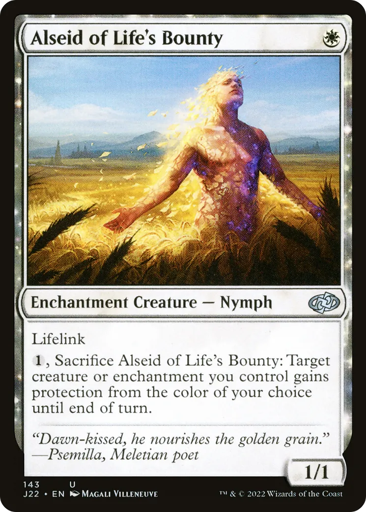 Alseid of Life's Bounty — Jumpstart 2022 — Magic: The Gathering