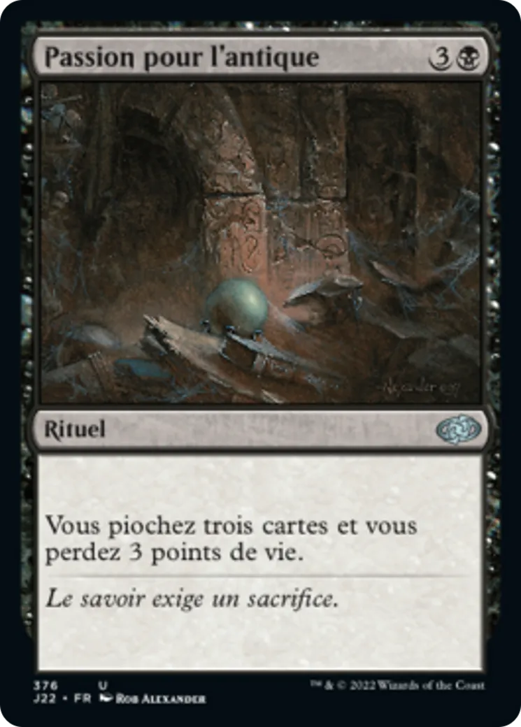 Passion pour l'antique — Jumpstart 2022 — Magic: The Gathering