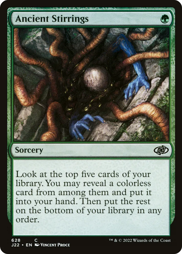 Ancient Stirrings — Jumpstart 2022 — Magic: The Gathering