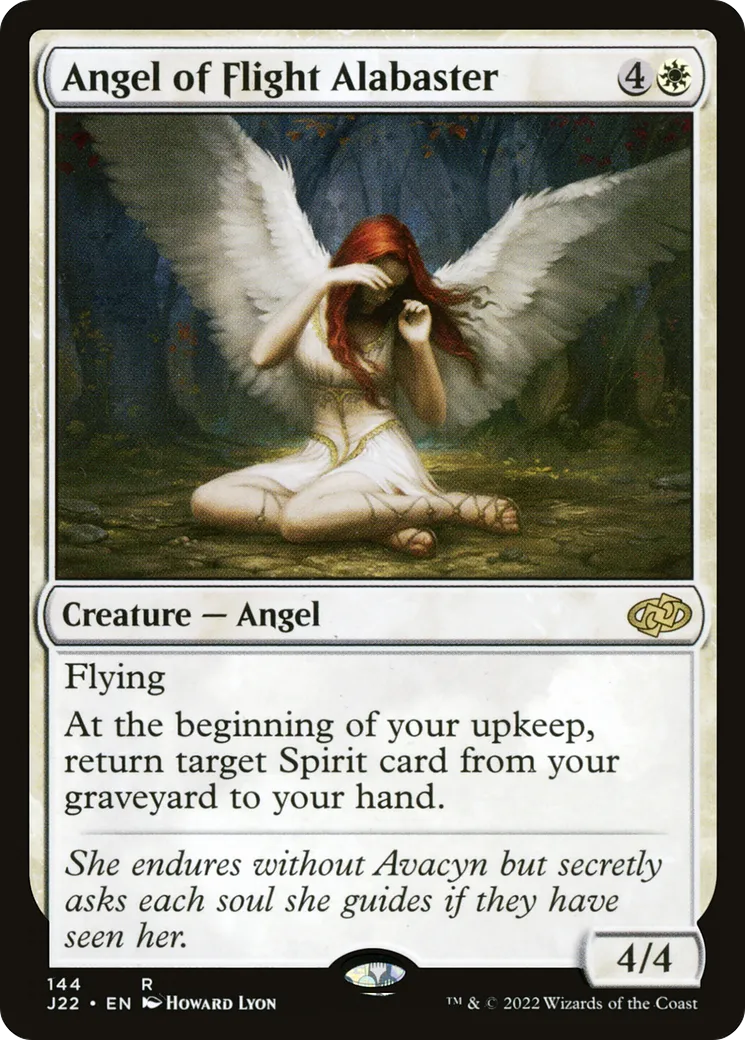 Angel of Flight Alabaster — Jumpstart 2022 — Magic: The Gathering