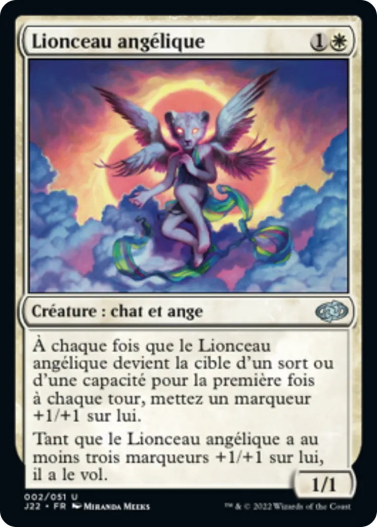 Lionceau angélique — Jumpstart 2022 — Magic: The Gathering