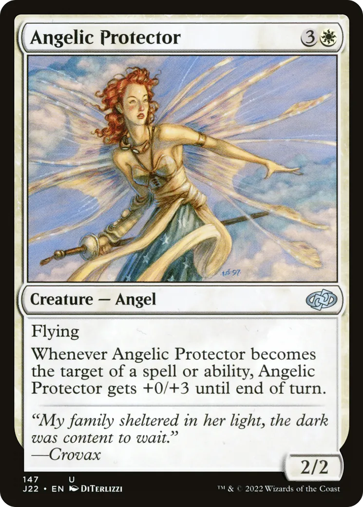 Angelic Protector — Jumpstart 2022 — Magic: The Gathering