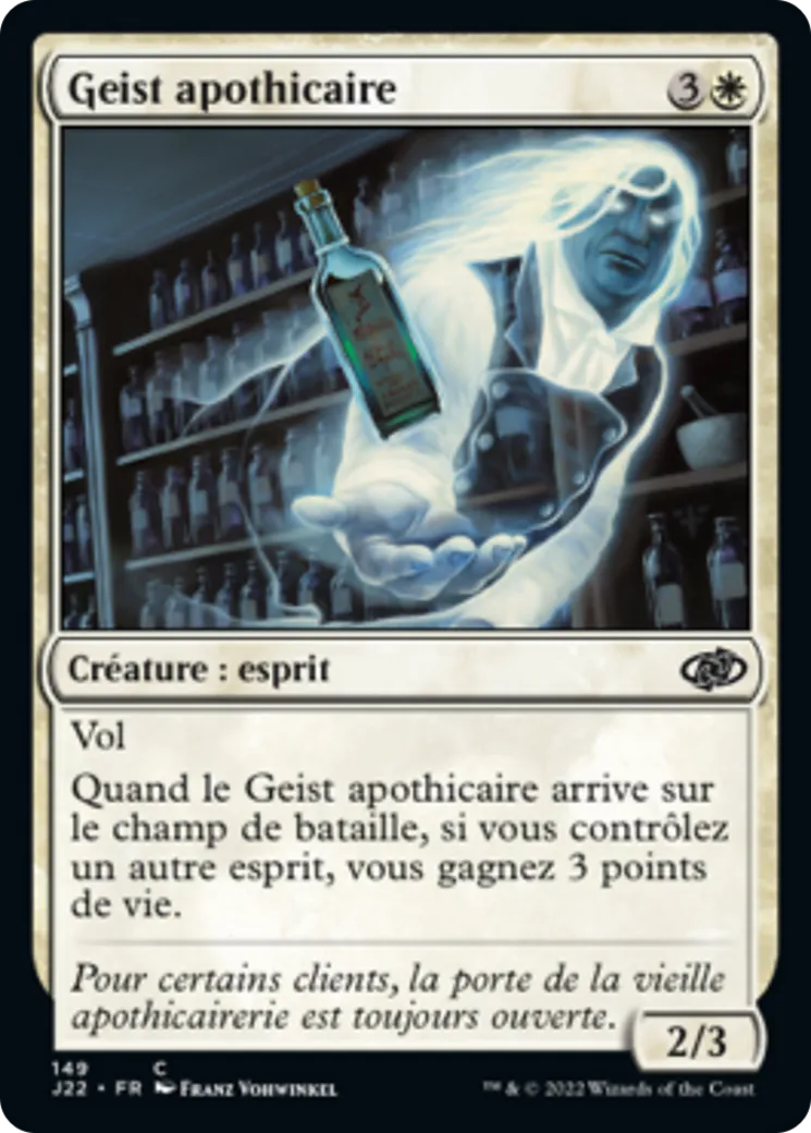 Geist apothicaire — Jumpstart 2022 — Magic: The Gathering