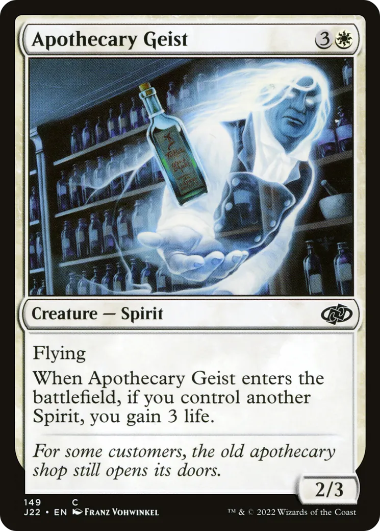Apothecary Geist — Jumpstart 2022 — Magic: The Gathering