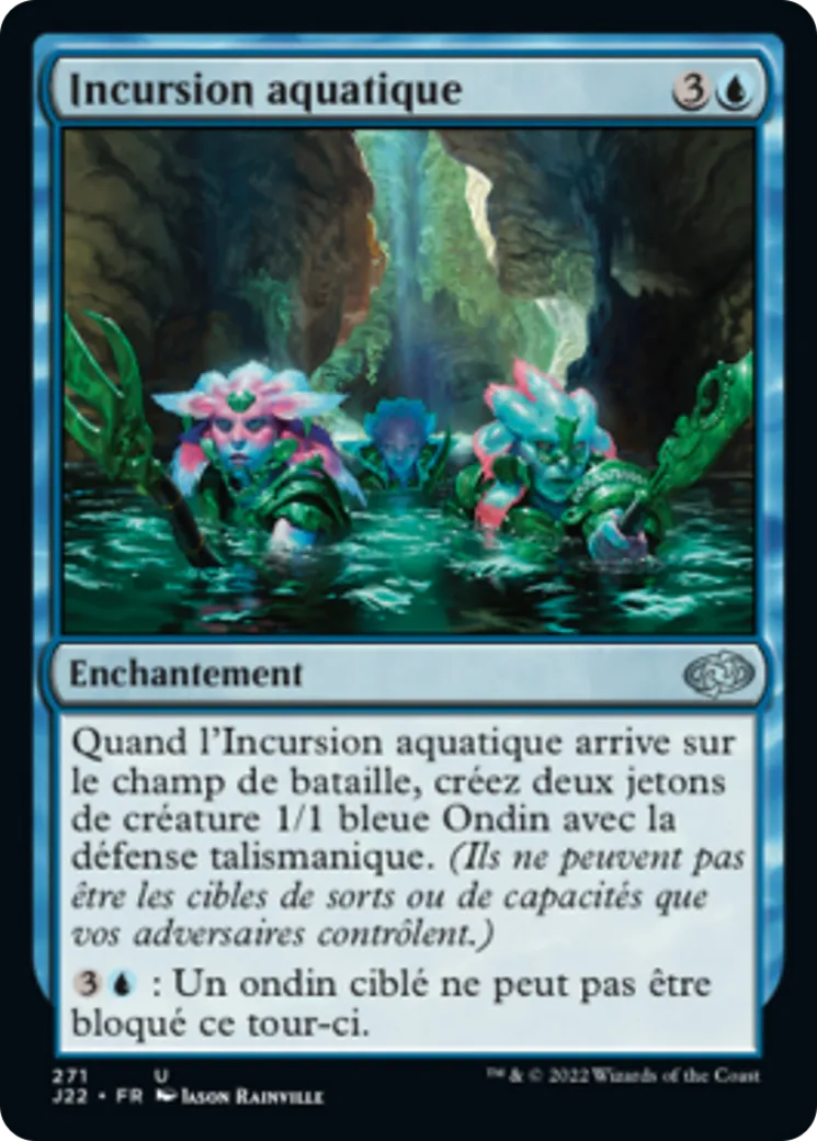 Incursion aquatique — Jumpstart 2022 — Magic: The Gathering