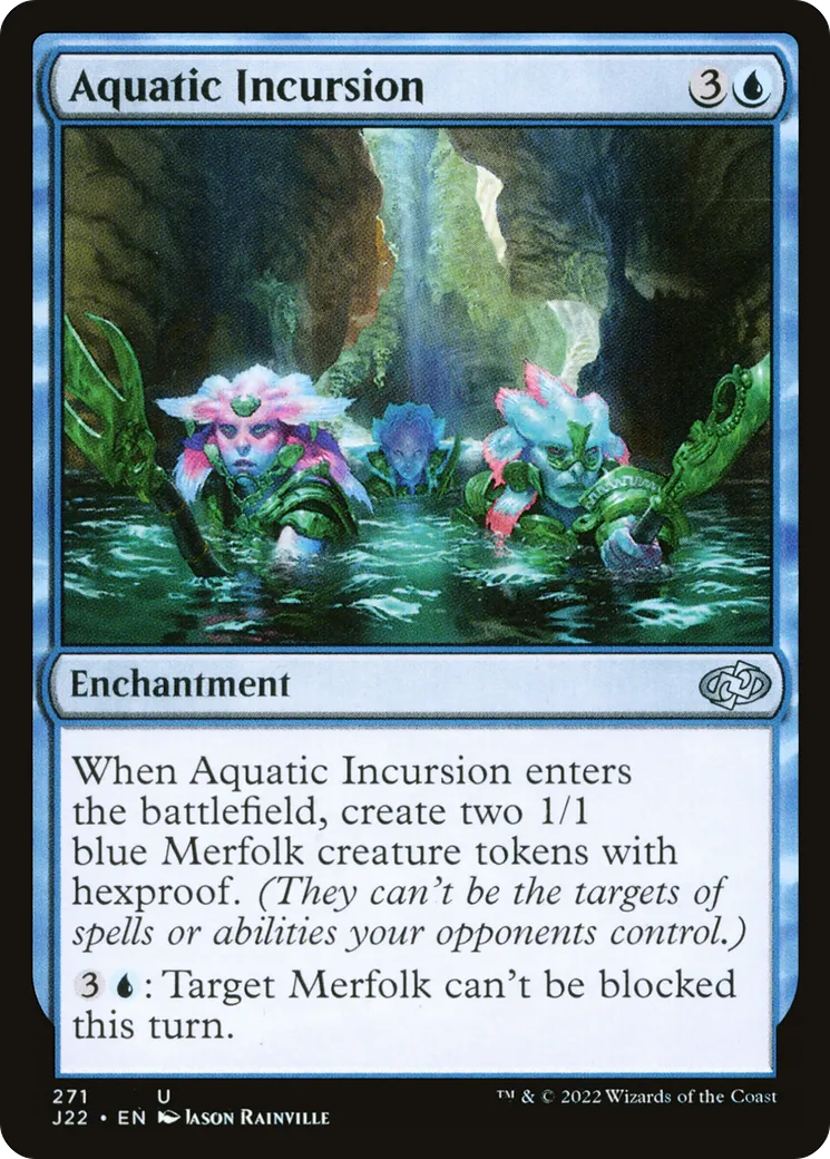 Aquatic Incursion — Jumpstart 2022 — Magic: The Gathering