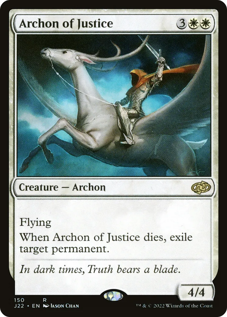 Archon of Justice — Jumpstart 2022 — Magic: The Gathering