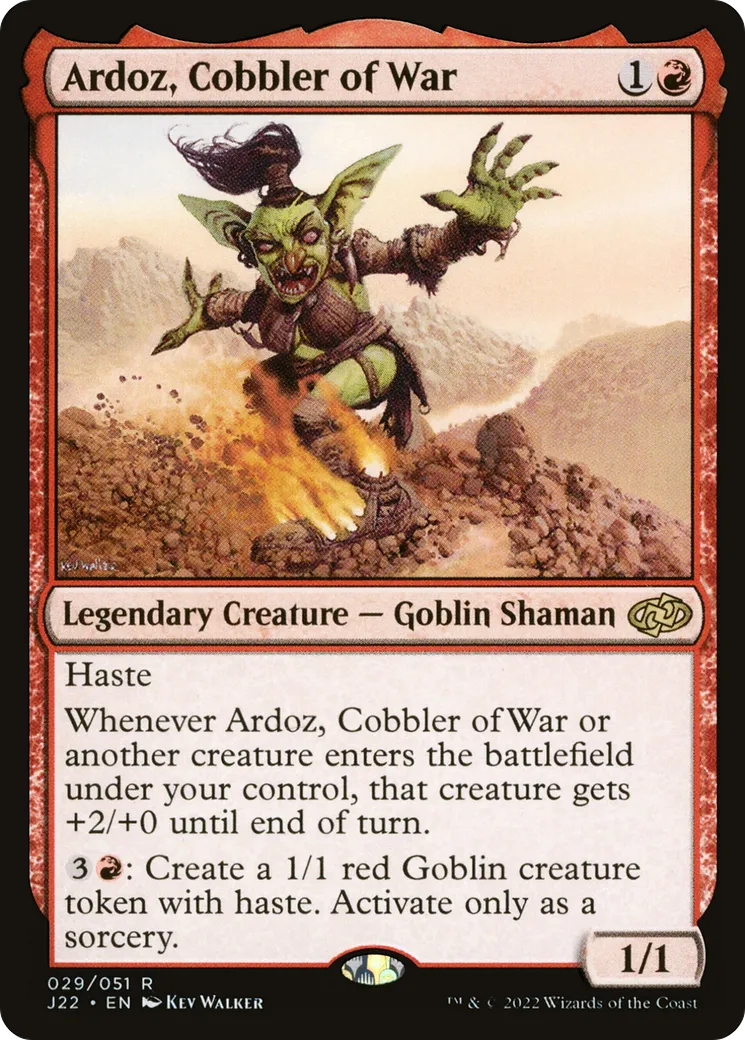 Ardoz, Cobbler of War — Jumpstart 2022 — Magic: The Gathering