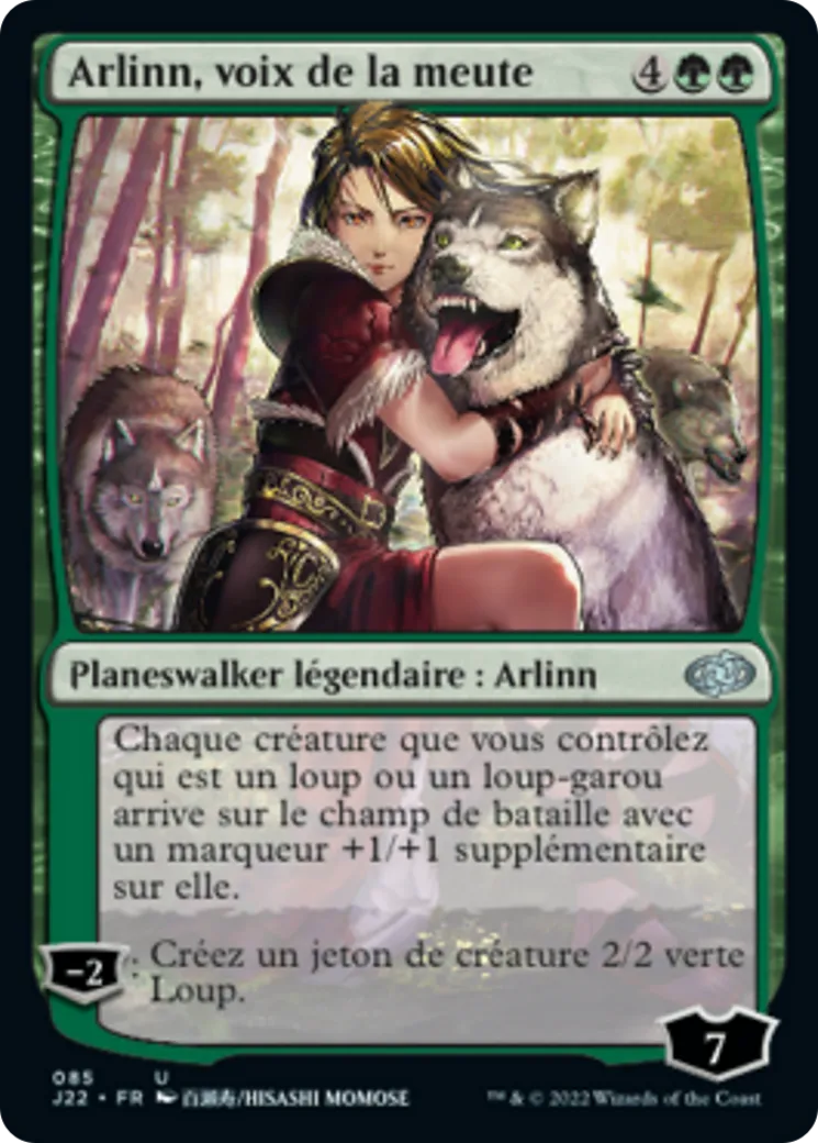 Arlinn, voix de la meute — Jumpstart 2022 — Magic: The Gathering
