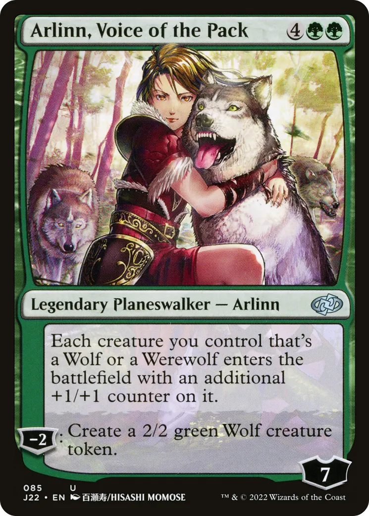 Arlinn, Voice of the Pack — Jumpstart 2022 — Magic: The Gathering