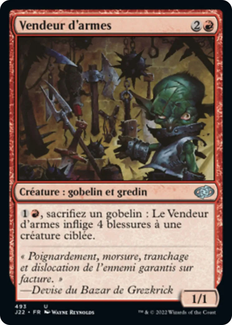 Vendeur d'armes — Jumpstart 2022 — Magic: The Gathering