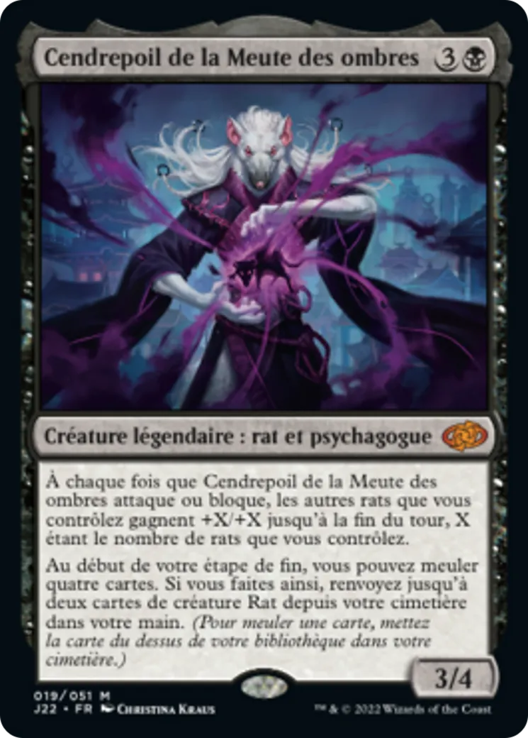 Cendrepoil de la Meute des ombres from Jumpstart 2022 - Magic: The Gathering