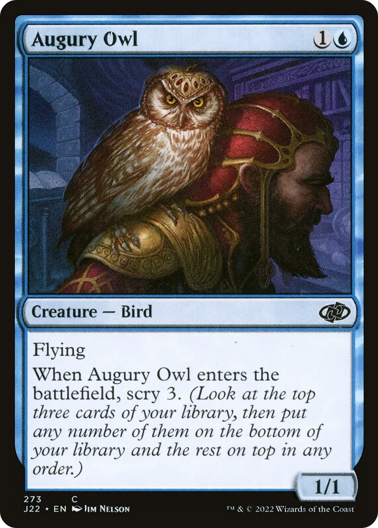 Augury Owl — Jumpstart 2022 — Magic: The Gathering