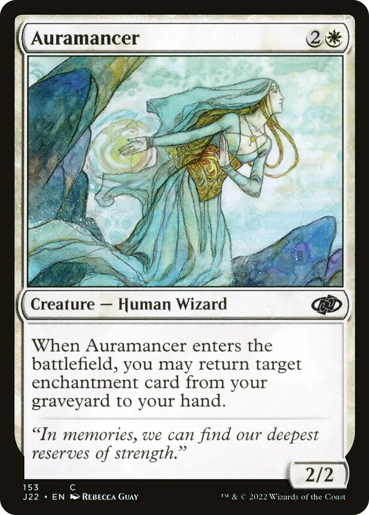 Auramancer — Jumpstart 2022 — Magic: The Gathering