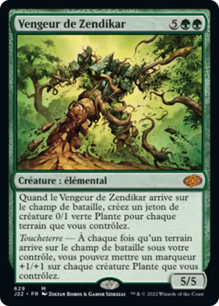 Vengeur de Zendikar — Jumpstart 2022 — Magic: The Gathering