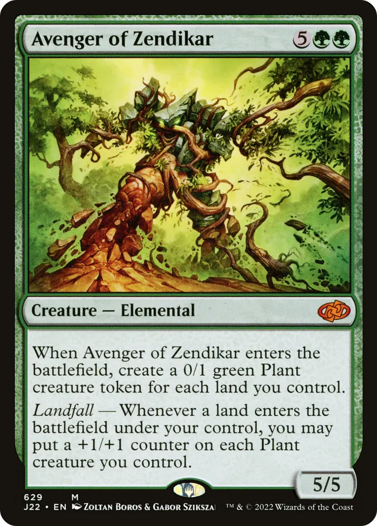Avenger of Zendikar — Jumpstart 2022 — Magic: The Gathering