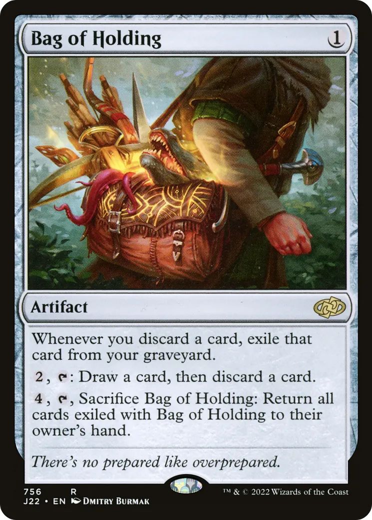 Bag of Holding — Jumpstart 2022 — Magic: The Gathering