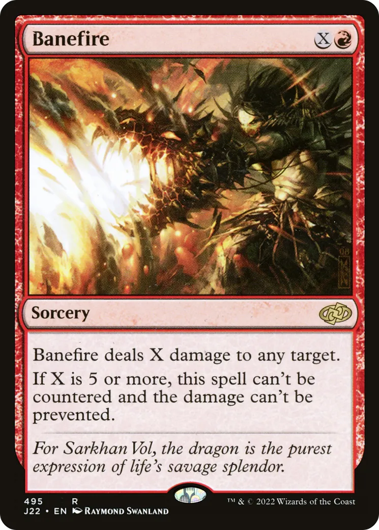 Banefire — Jumpstart 2022 — Magic: The Gathering