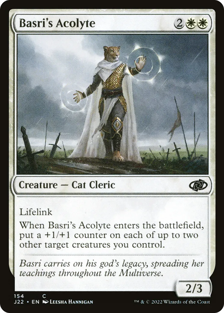 Basri's Acolyte from Jumpstart 2022 - Magic: The Gathering