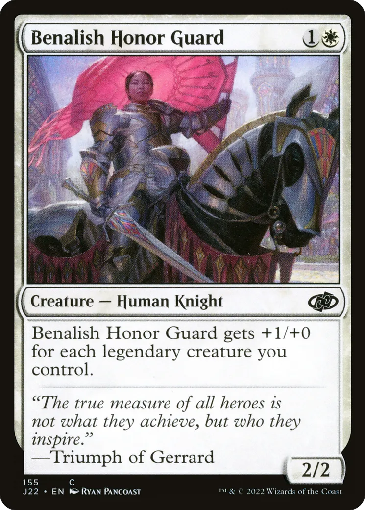 Benalish Honor Guard — Jumpstart 2022 — Magic: The Gathering