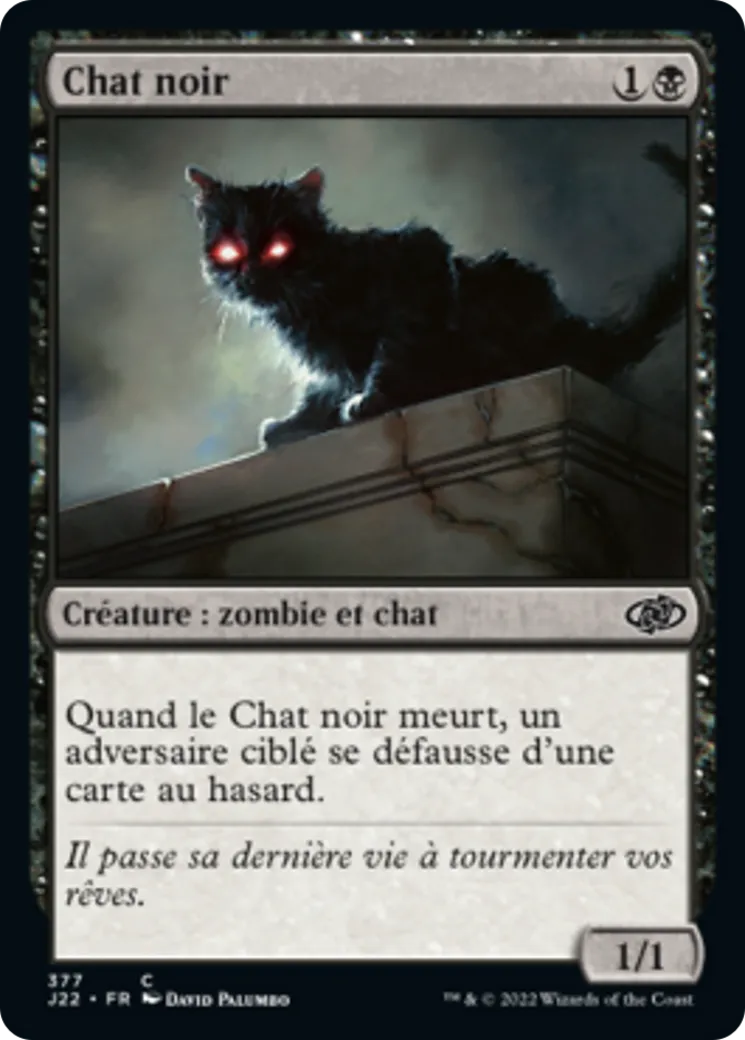 Chat noir — Jumpstart 2022 — Magic: The Gathering