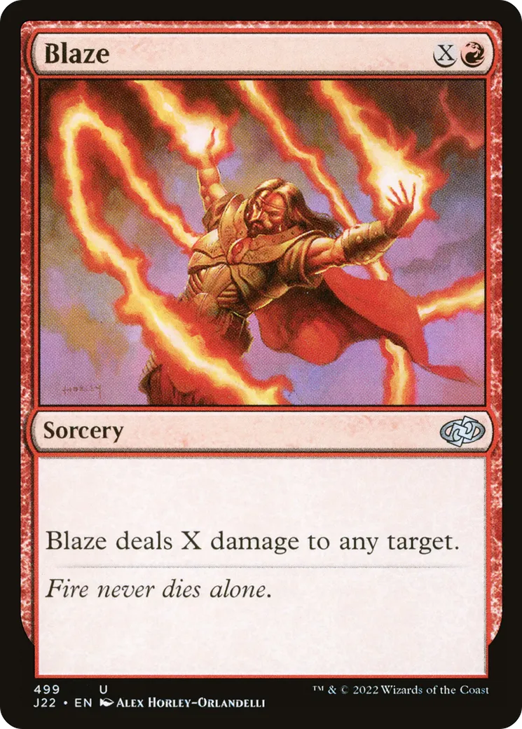 Blaze — Jumpstart 2022 — Magic: The Gathering