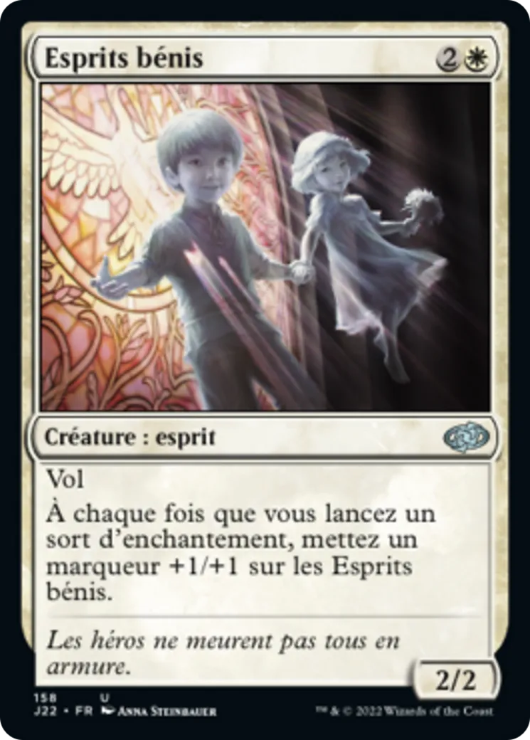 Esprits bénis — Jumpstart 2022 — Magic: The Gathering