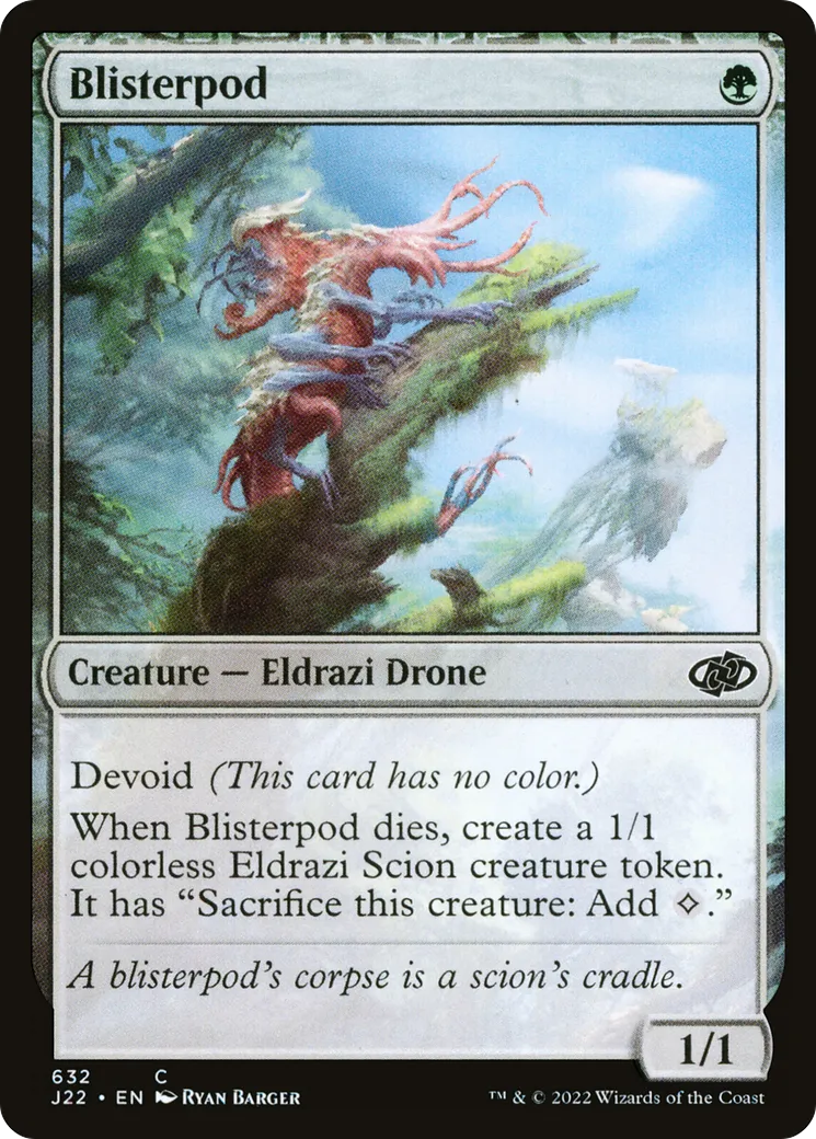 Blisterpod — Jumpstart 2022 — Magic: The Gathering