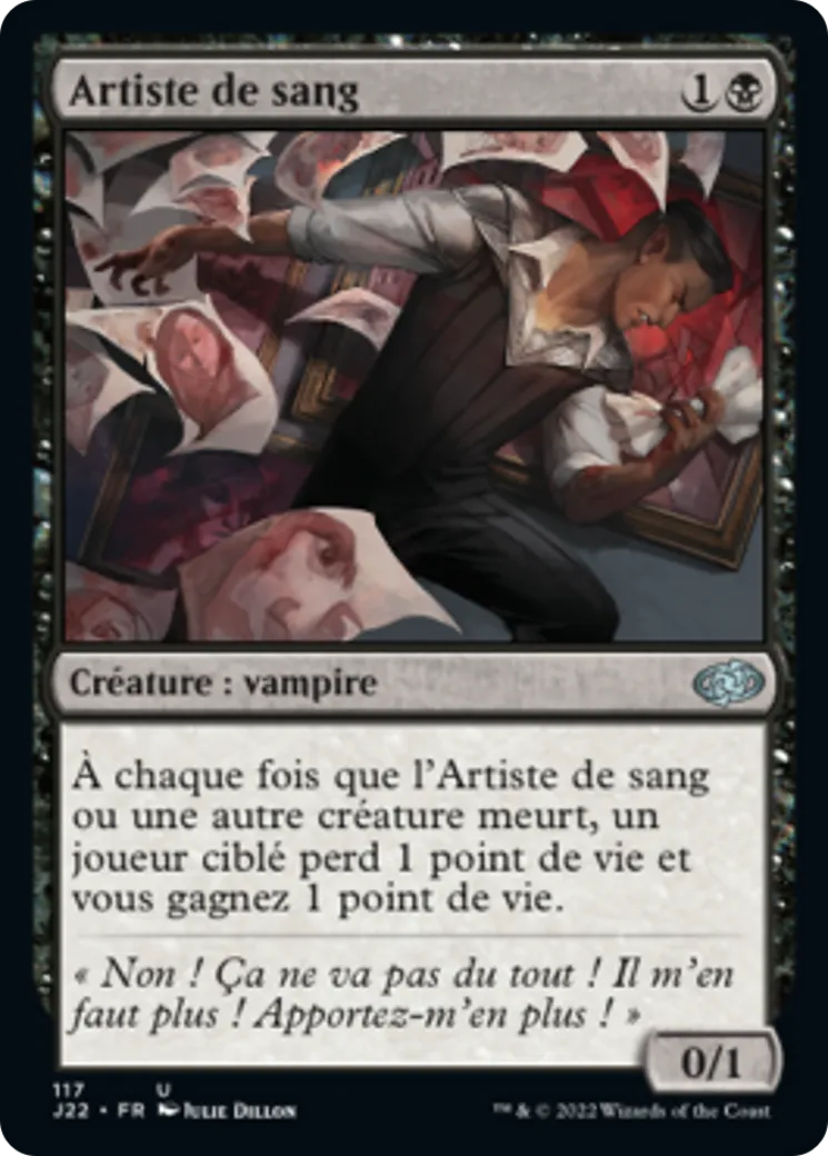 Artiste de sang — Jumpstart 2022 — Magic: The Gathering