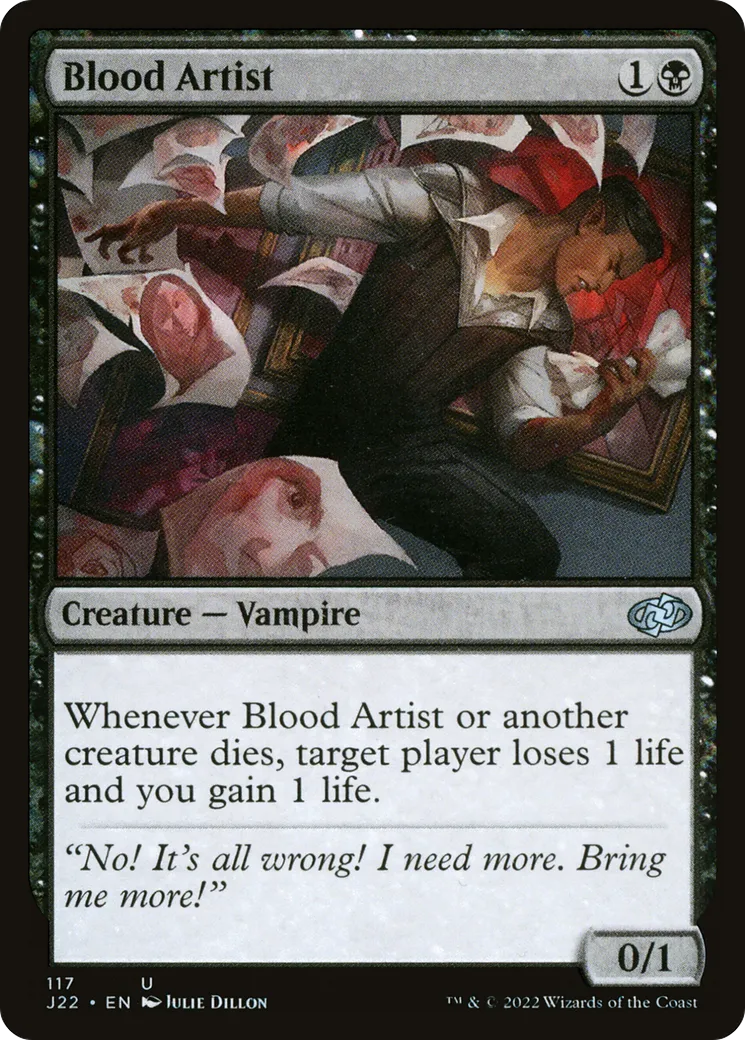 Blood Artist from Jumpstart 2022 - Magic: The Gathering