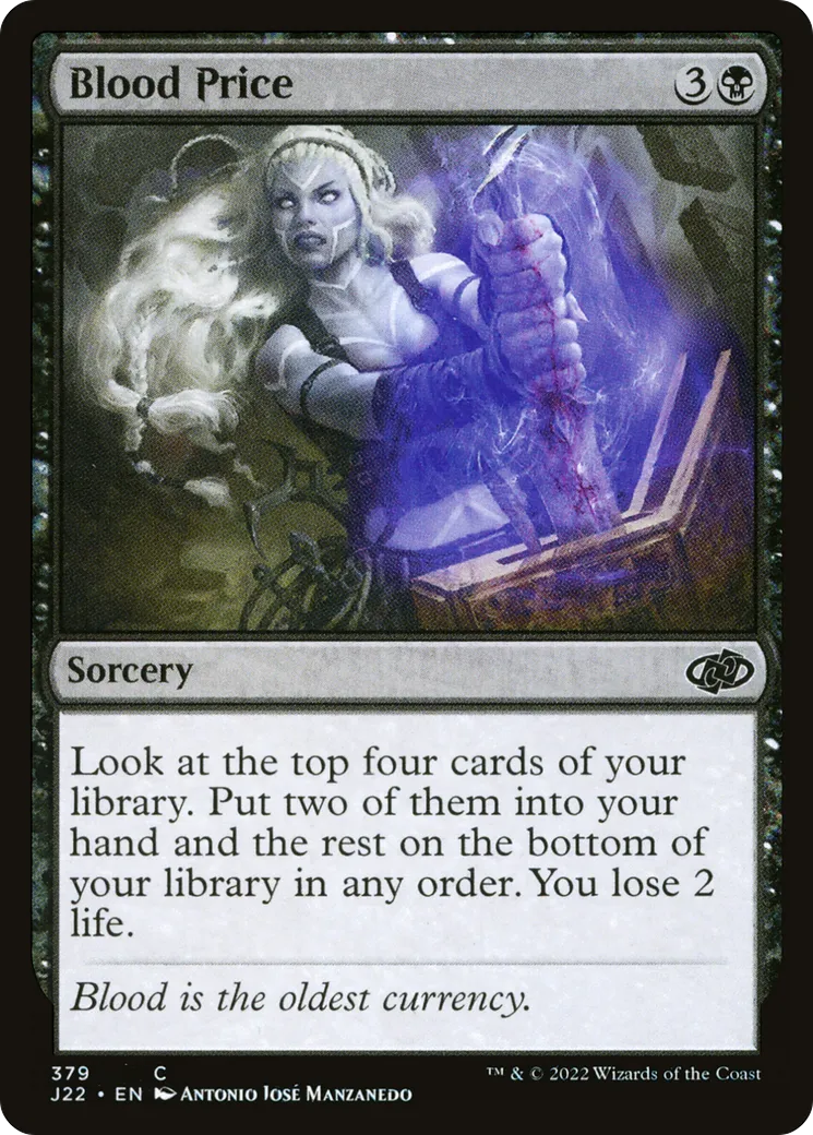 Blood Price — Jumpstart 2022 — Magic: The Gathering