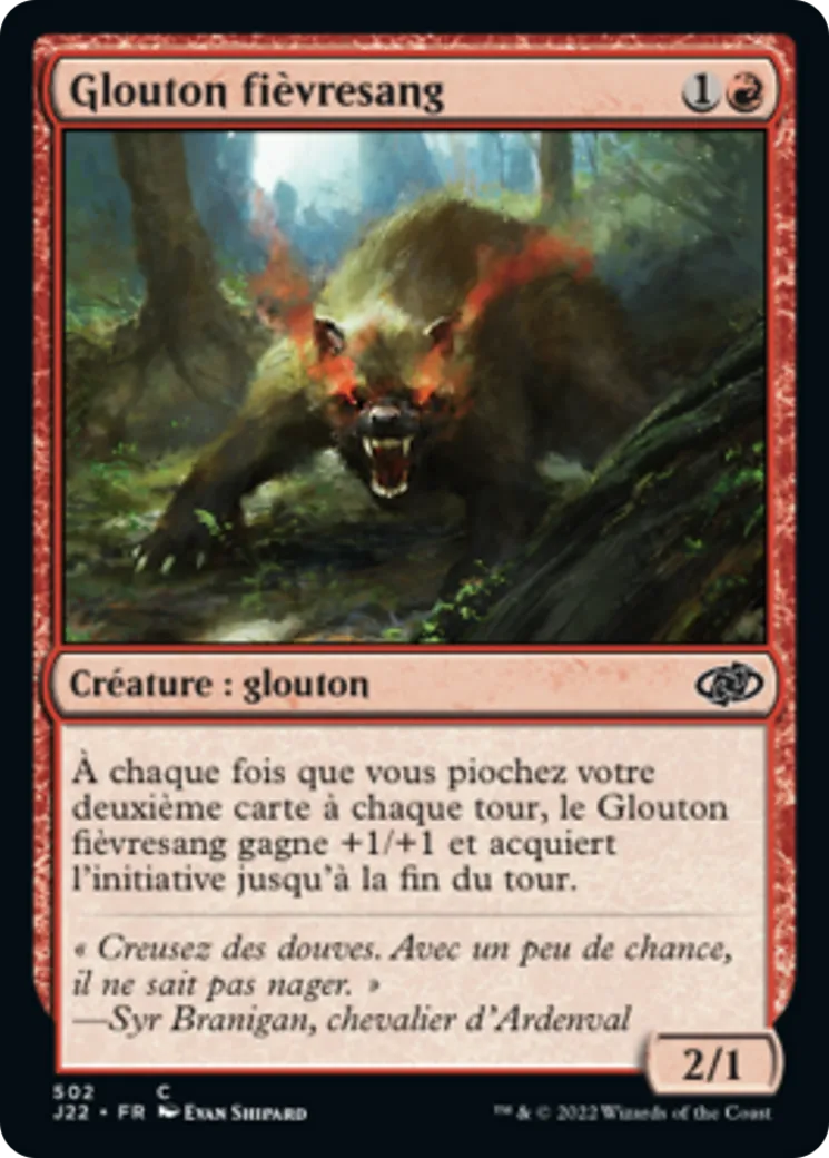 Glouton fièvresang — Jumpstart 2022 — Magic: The Gathering