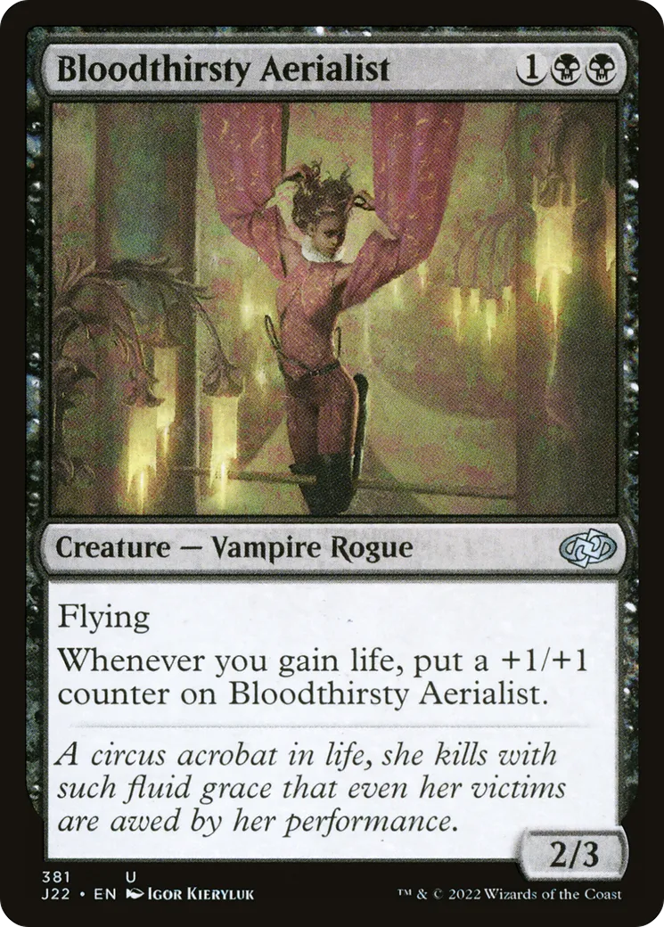 Bloodthirsty Aerialist — Jumpstart 2022 — Magic: The Gathering