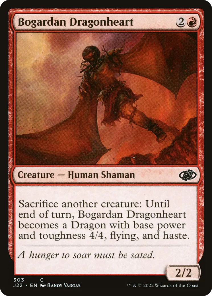 Bogardan Dragonheart — Jumpstart 2022 — Magic: The Gathering