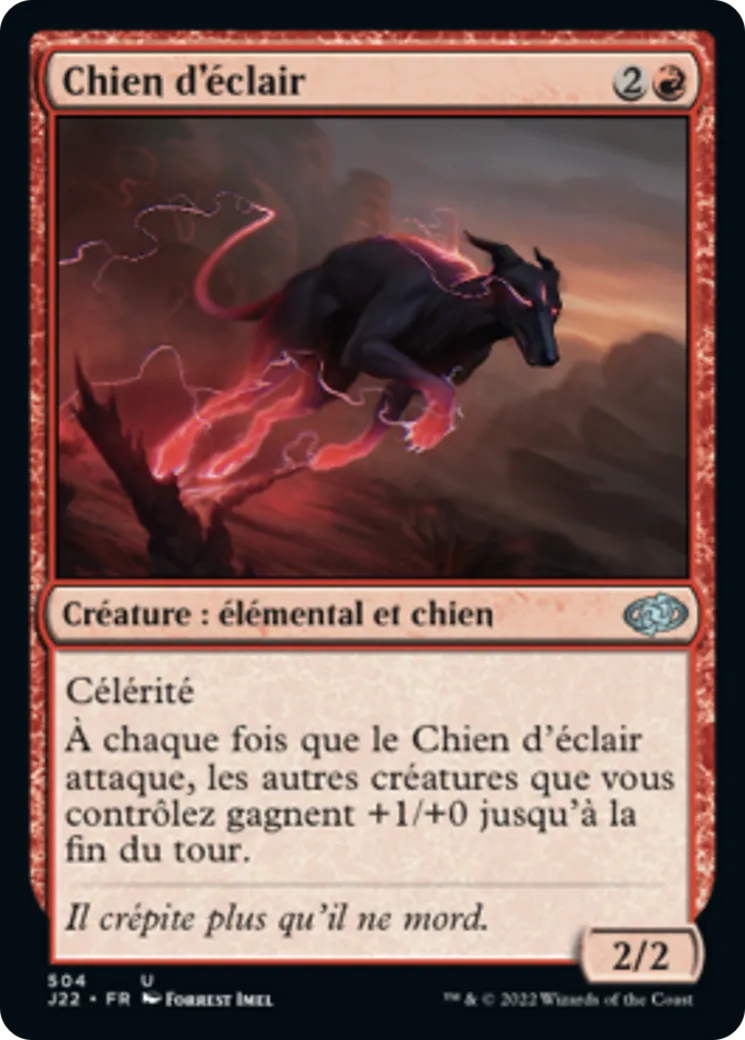Chien d'éclair — Jumpstart 2022 — Magic: The Gathering