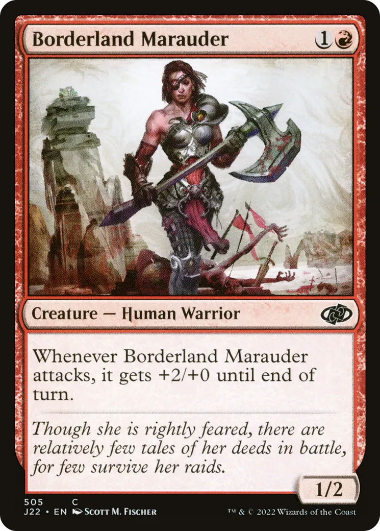 Borderland Marauder — Jumpstart 2022 — Magic: The Gathering