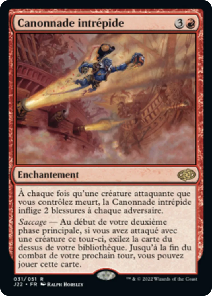 Canonnade intrépide — Jumpstart 2022 — Magic: The Gathering
