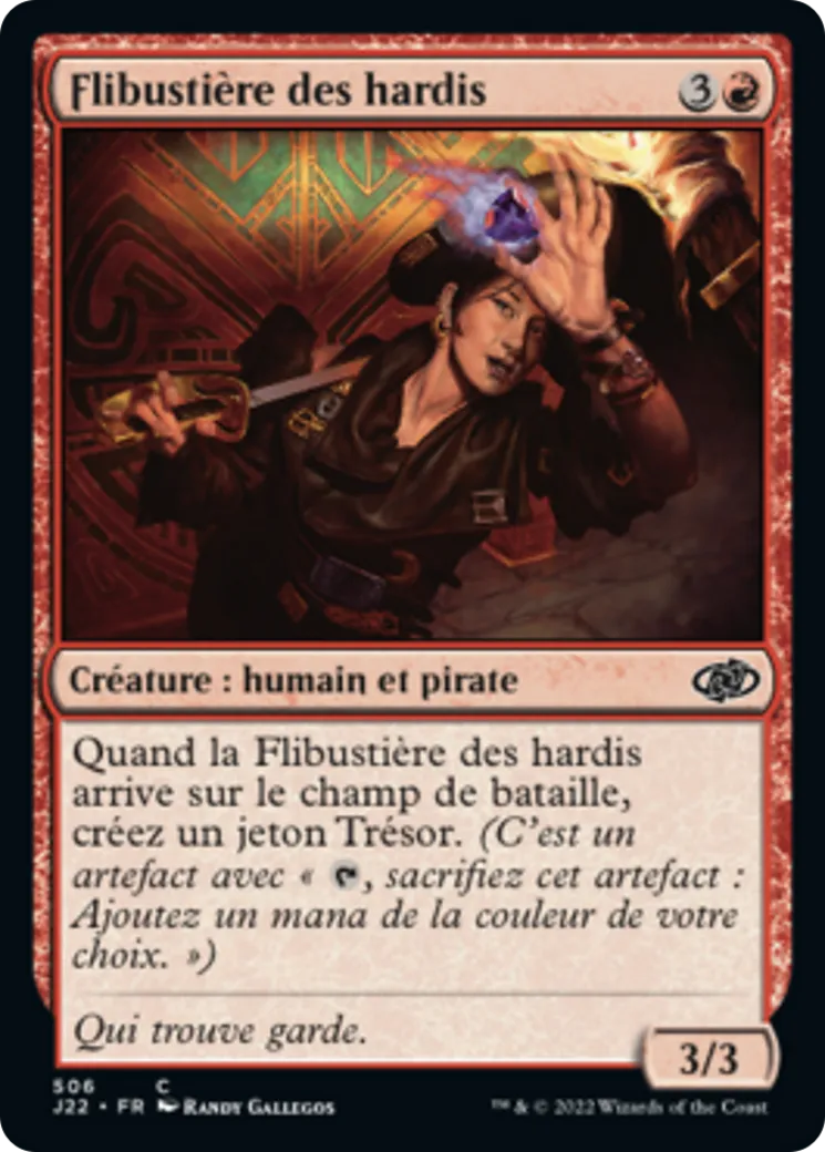 Flibustière des hardis — Jumpstart 2022 — Magic: The Gathering