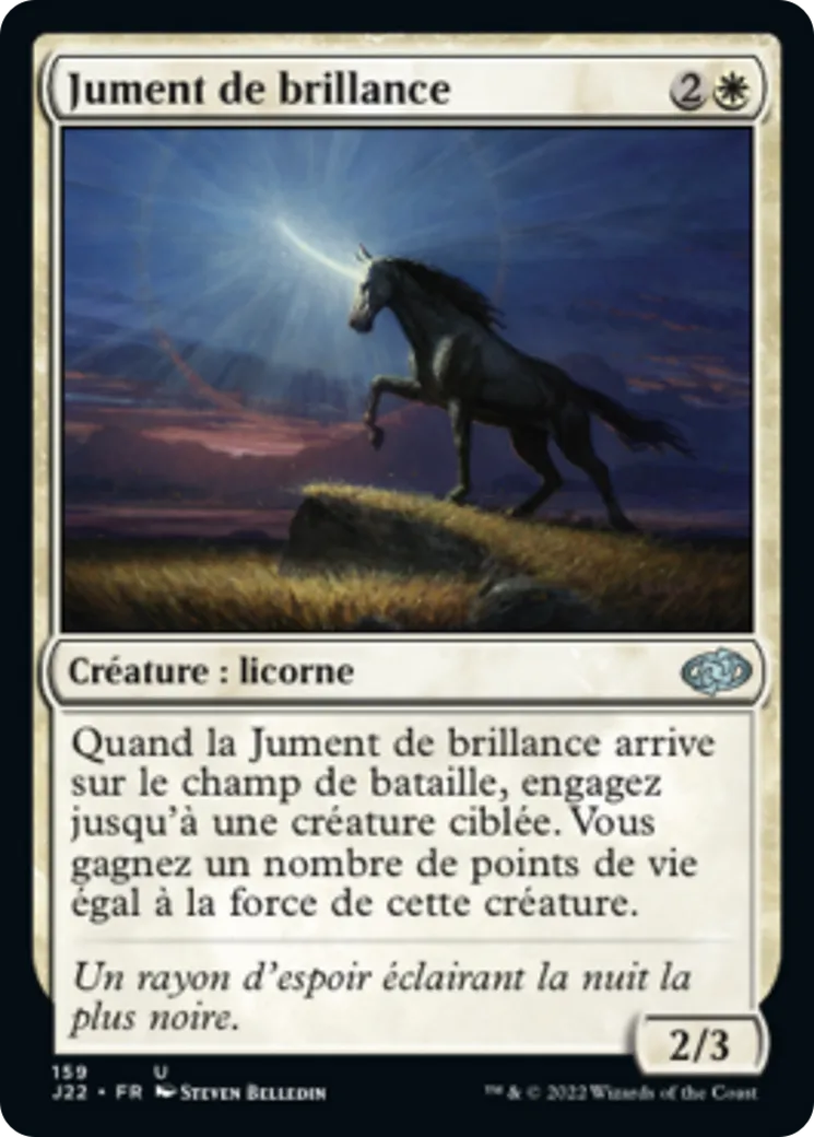 Jument de brillance — Jumpstart 2022 — Magic: The Gathering