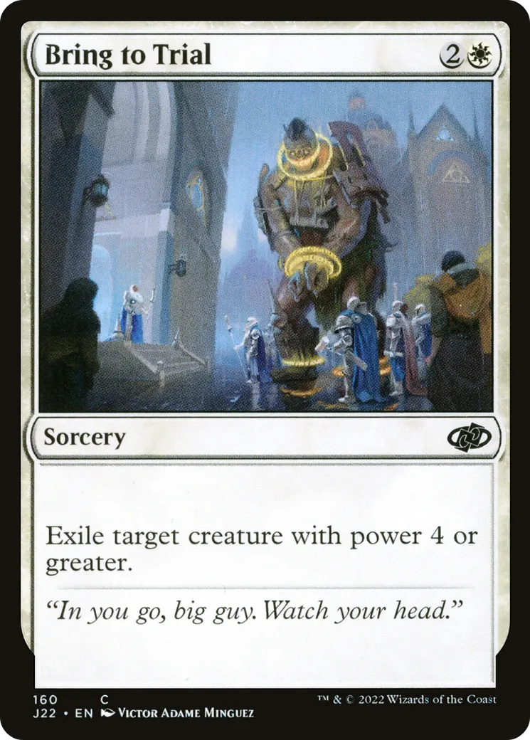 Bring to Trial — Jumpstart 2022 — Magic: The Gathering