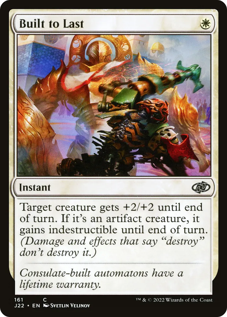 Built to Last — Jumpstart 2022 — Magic: The Gathering
