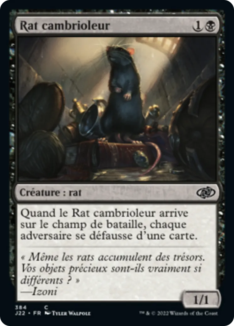 Rat cambrioleur — Jumpstart 2022 — Magic: The Gathering