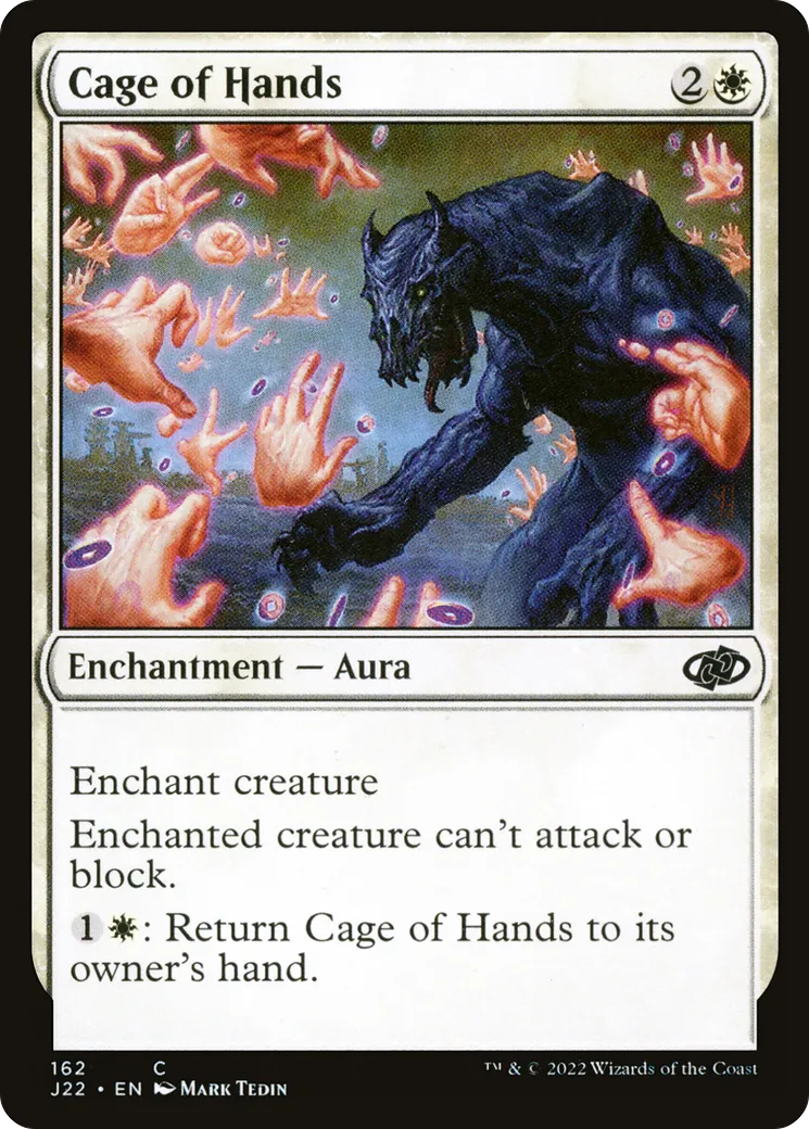 Cage of Hands — Jumpstart 2022 — Magic: The Gathering