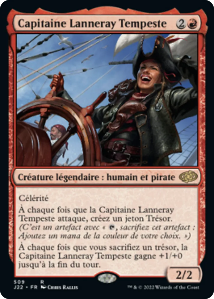 Capitaine Lanneray Tempeste — Jumpstart 2022 — Magic: The Gathering