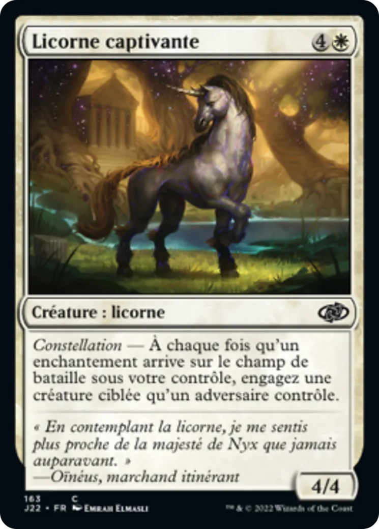 Licorne captivante — Jumpstart 2022 — Magic: The Gathering